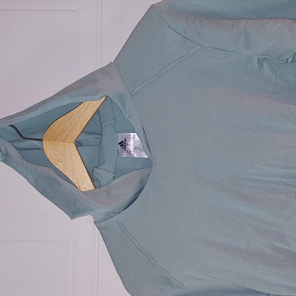 Adidas hooded workout top - Picture 2 of 7